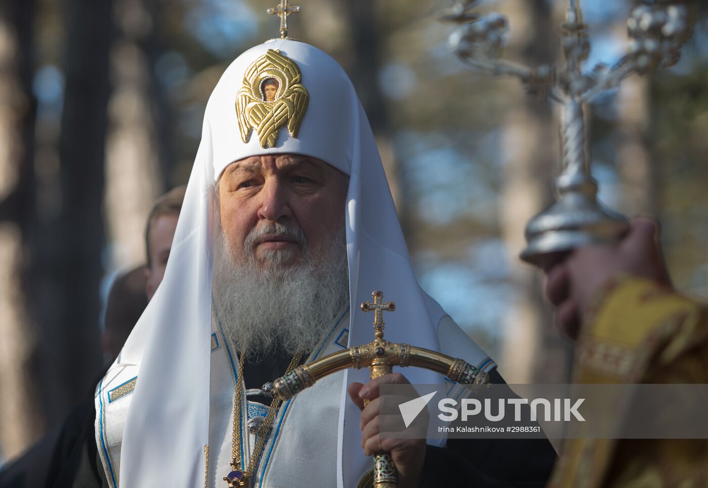 Patriarch Kirill visits Paris