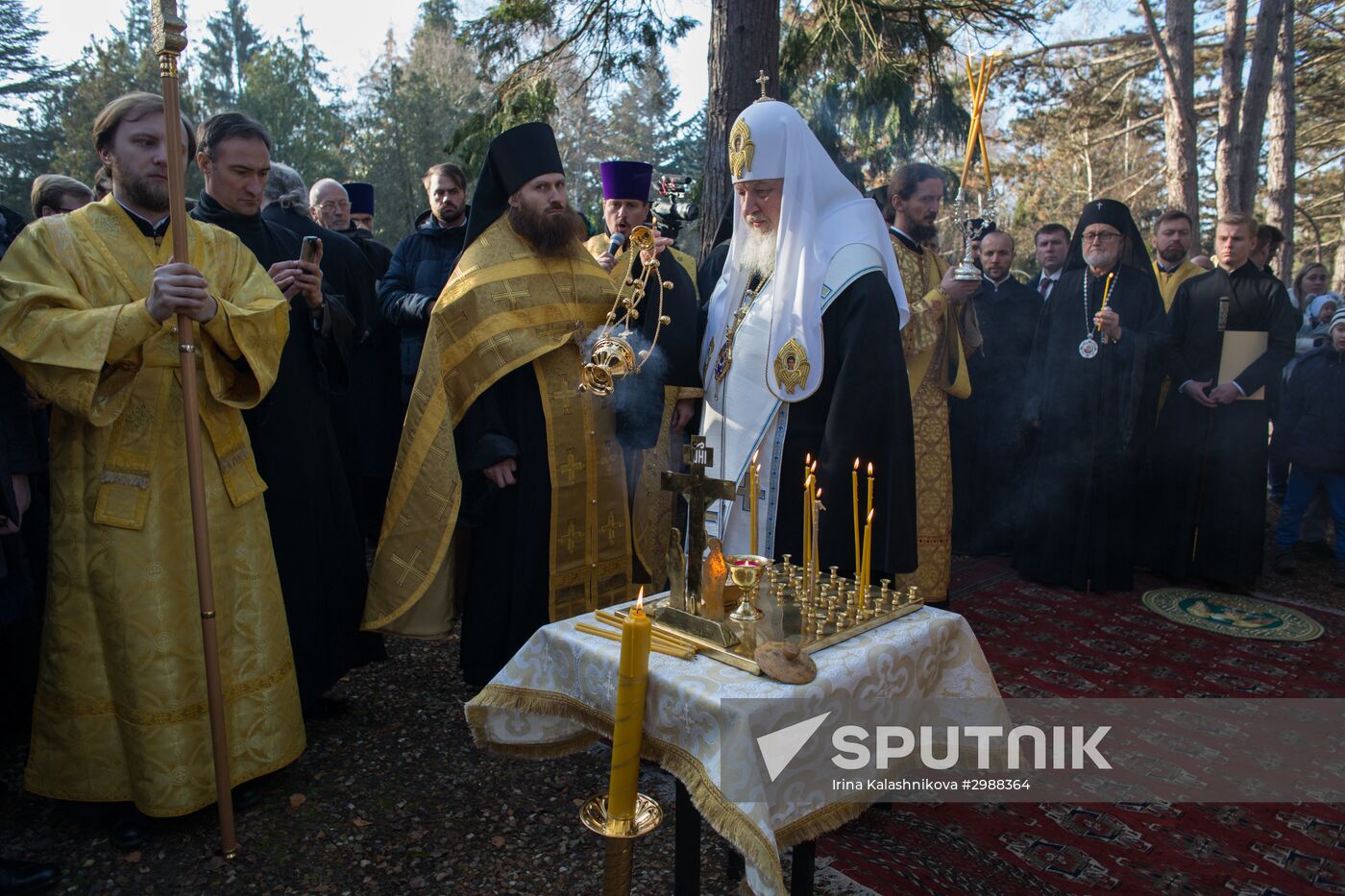 Patriarch Kirill visits Paris
