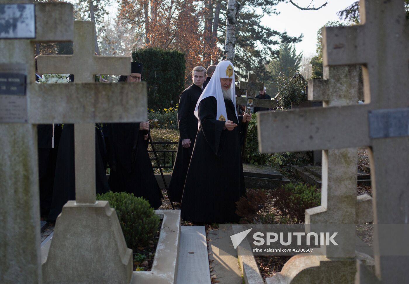 Patriarch Kirill visits Paris