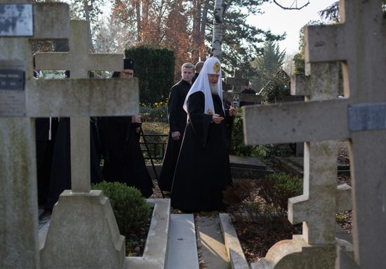 Patriarch Kirill visits Paris