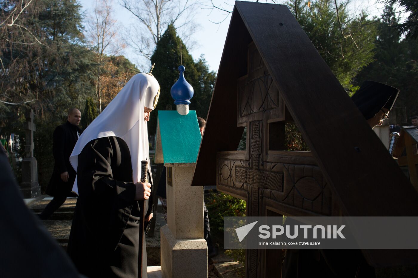 Patriarch Kirill visits Paris
