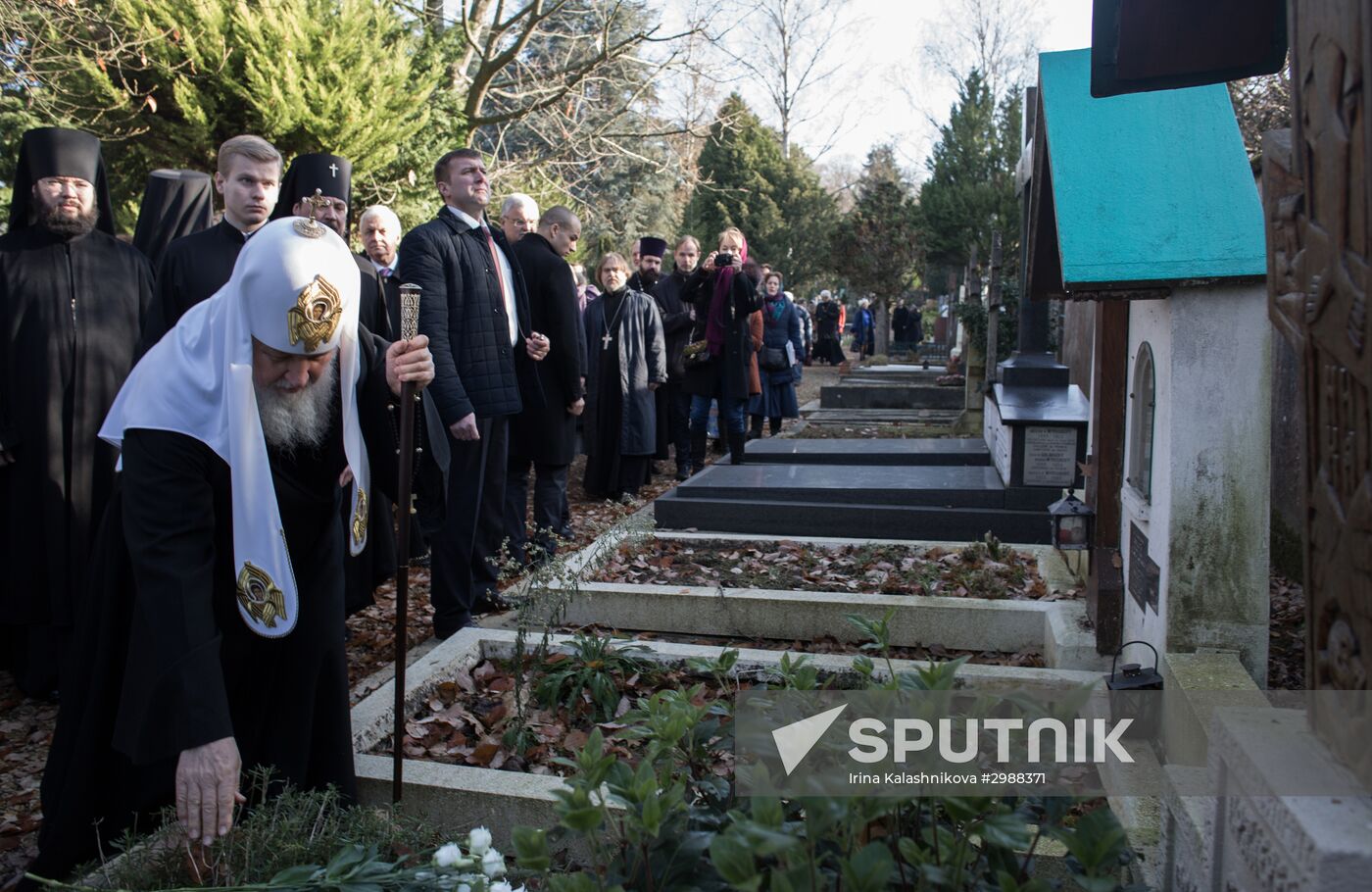Patriarch Kirill visits Paris