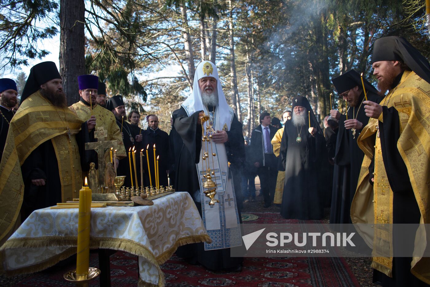 Patriarch Kirill visits Paris