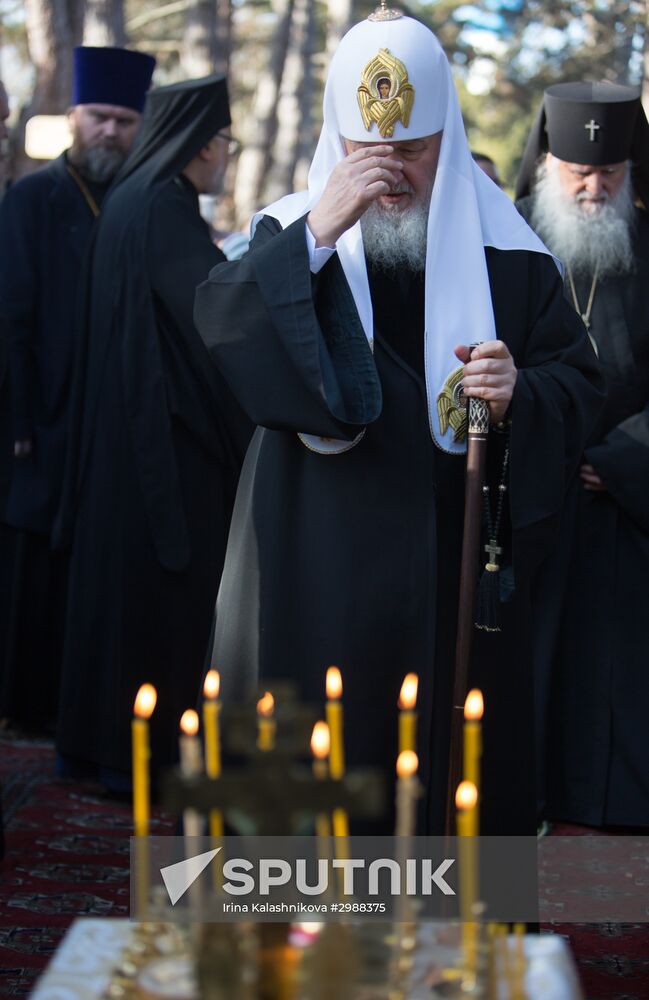 Patriarch Kirill visits Paris