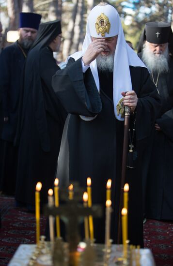 Patriarch Kirill visits Paris