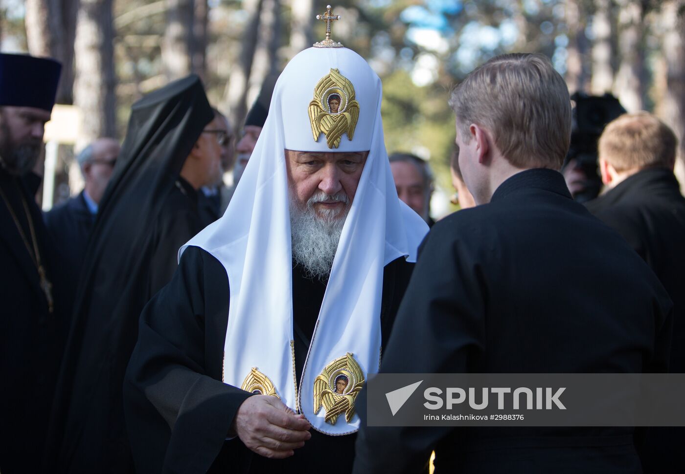 Patriarch Kirill visits Paris