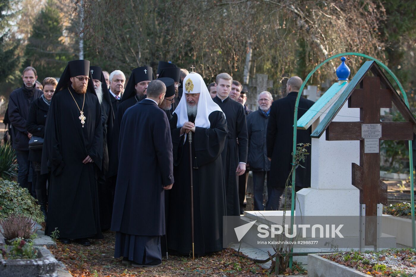 Patriarch Kirill visits Paris