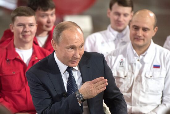 President Vladimir Putin visits Chelyabinsk Region