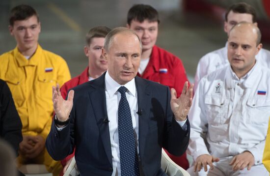 President Vladimir Putin visits Chelyabinsk Region