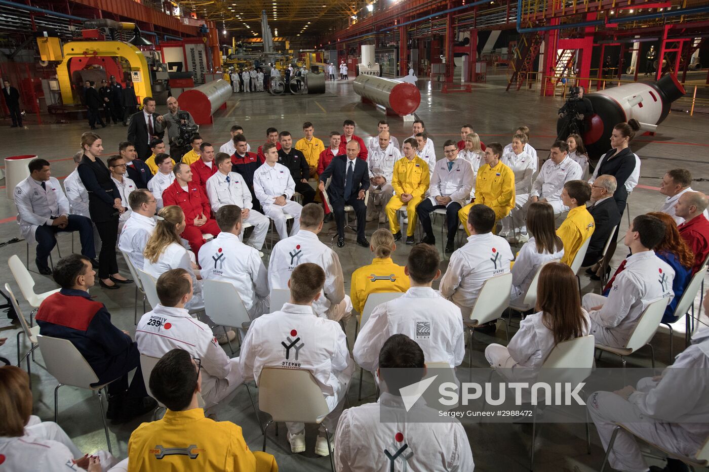 President Vladimir Putin visits Chelyabinsk Region