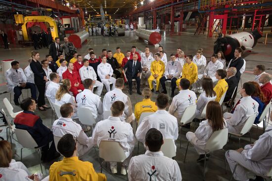 President Vladimir Putin visits Chelyabinsk Region