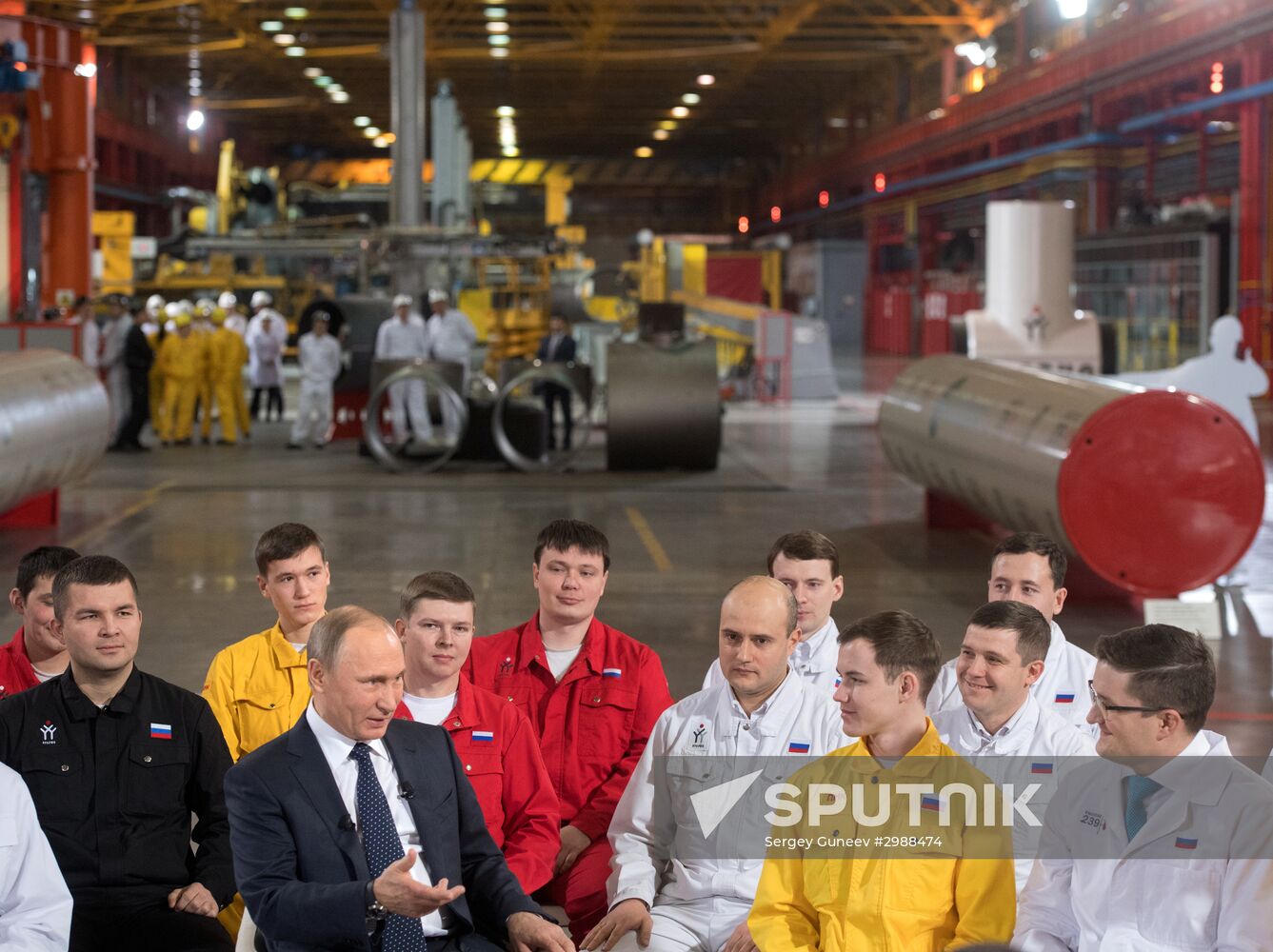President Vladimir Putin visits Chelyabinsk Region