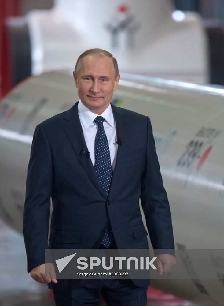 President Vladimir Putin visits Chelyabinsk Region