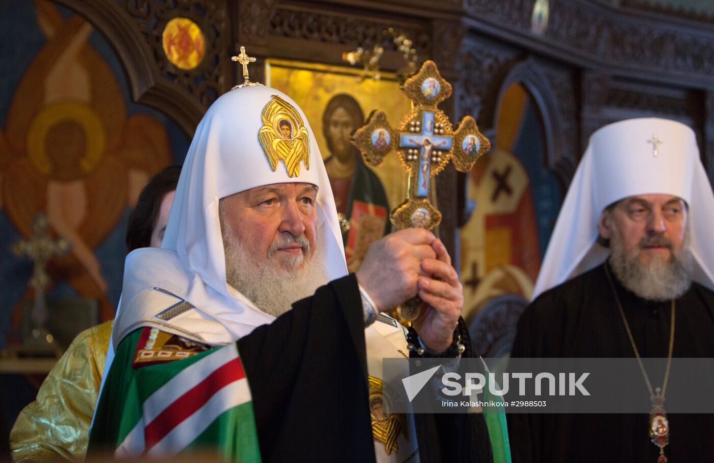 Patriarch Kirill visits Paris