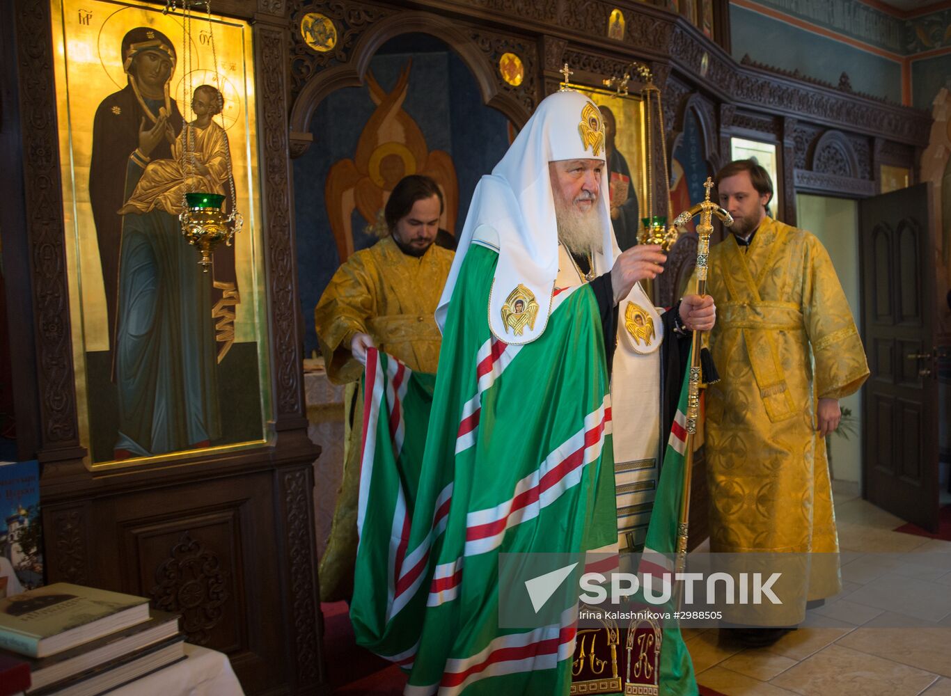 Patriarch Kirill visits Paris