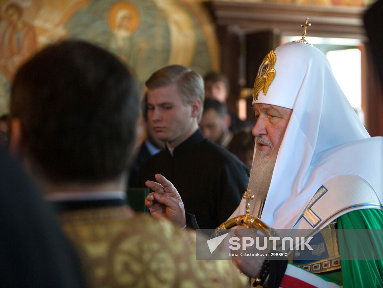 Patriarch Kirill visits Paris