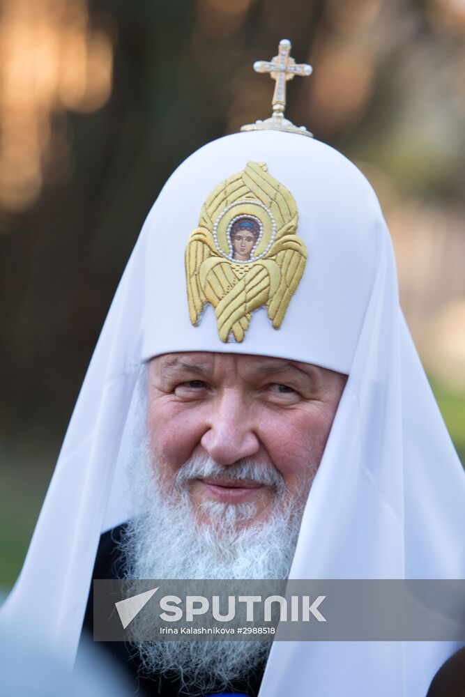 Patriarch Kirill visits Paris
