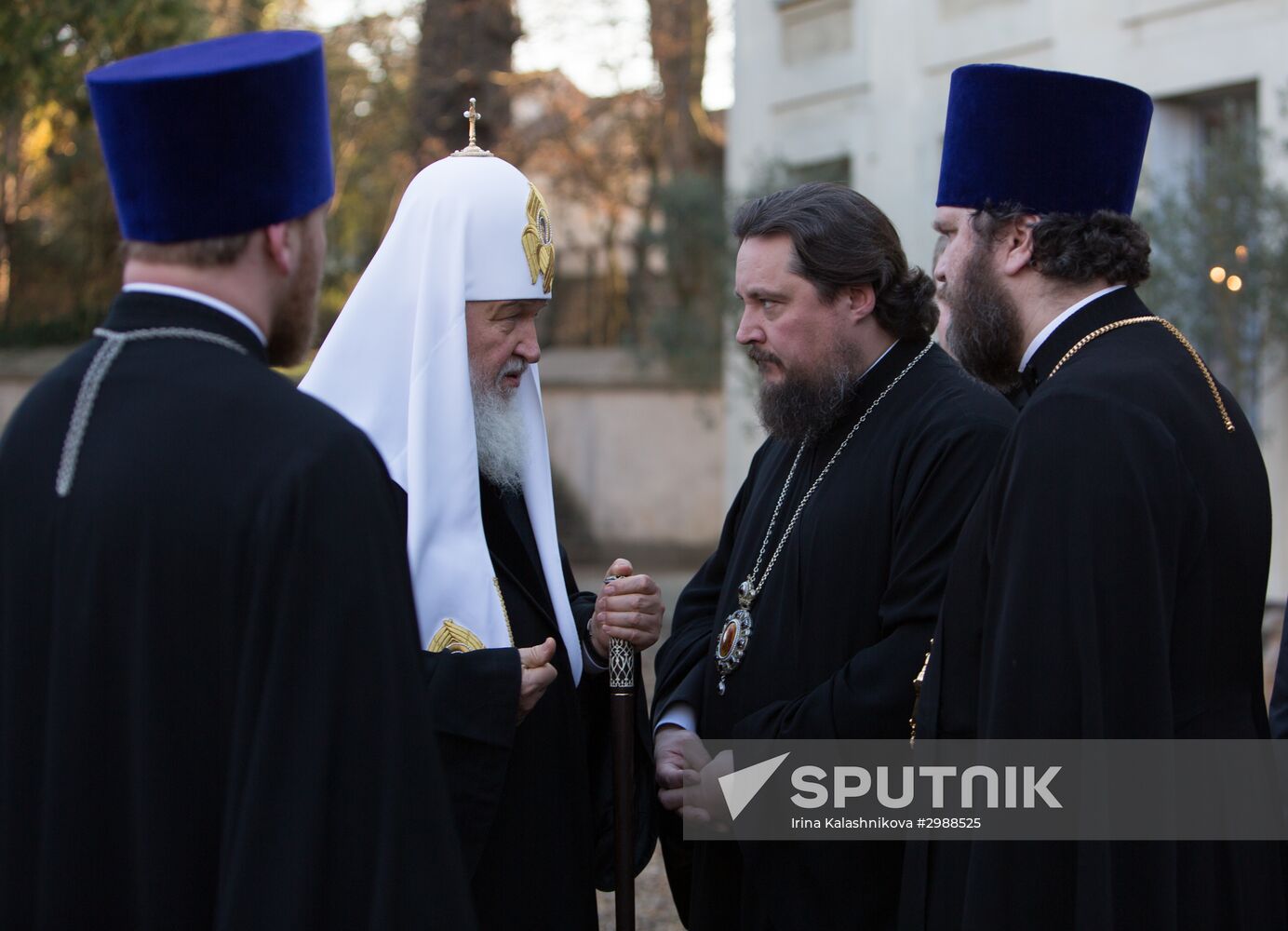 Patriarch Kirill visits Paris