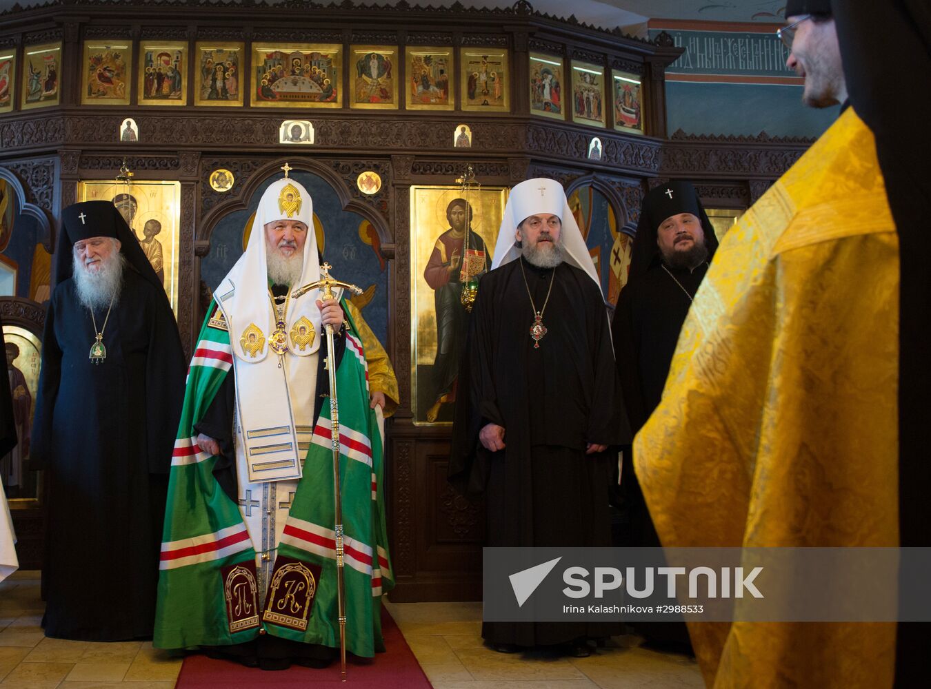 Patriarch Kirill visits Paris