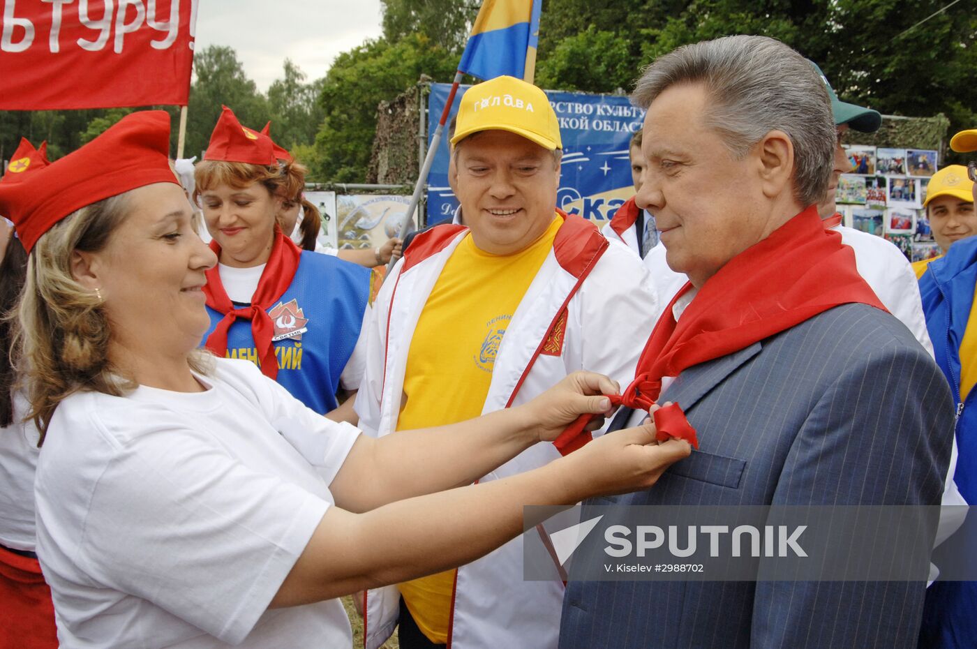 Boris Gromov at "Crane Gatherings - 2007"