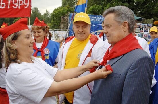 Boris Gromov at "Crane Gatherings - 2007"