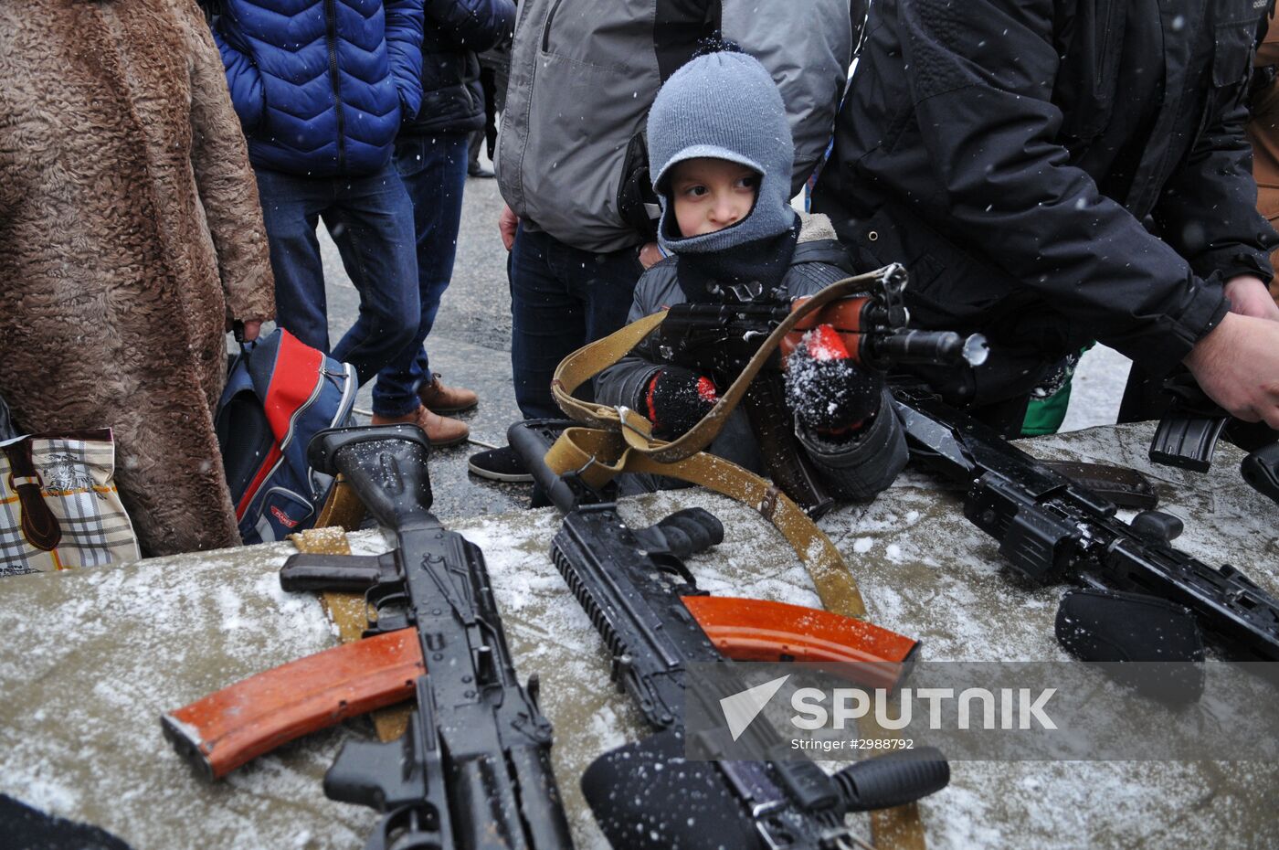 25th anniversary of Ukrainian Armed Forces in Lvov