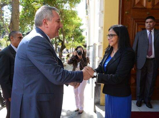 Deputy Prime Minister Dmitry Rogozin's visit to Venezuela