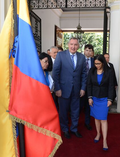 Deputy Prime Minister Dmitry Rogozin's visit to Venezuela