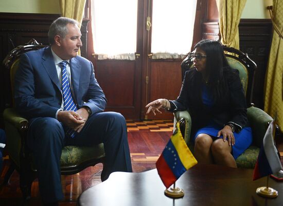 Deputy Prime Minister Dmitry Rogozin's visit to Venezuela