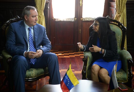 Deputy Prime Minister Dmitry Rogozin's visit to Venezuela