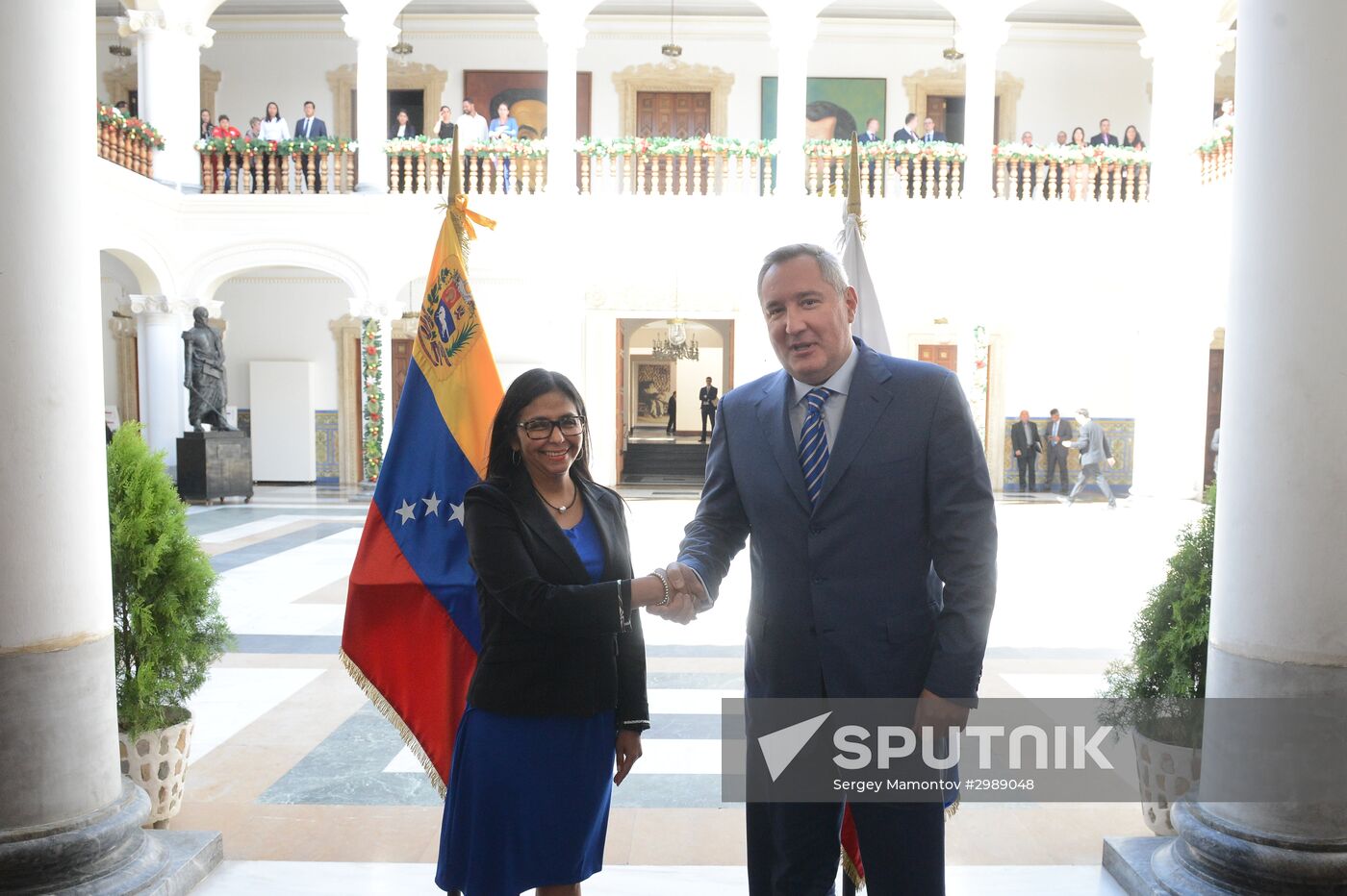Deputy Prime Minister Dmitry Rogozin's visit to Venezuela