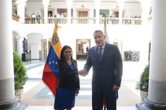 Deputy Prime Minister Dmitry Rogozin's visit to Venezuela