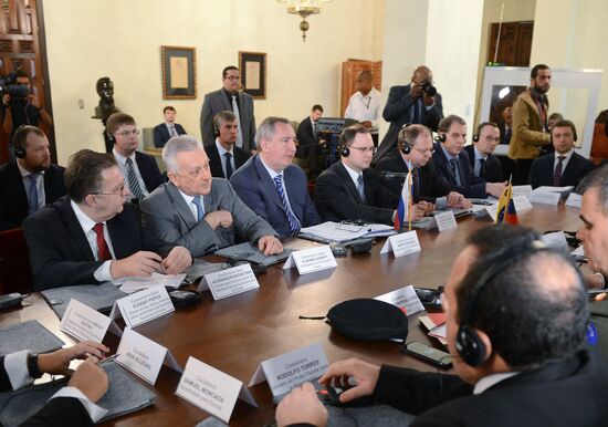 Deputy Prime Minister Dmitry Rogozin's visit to Venezuela