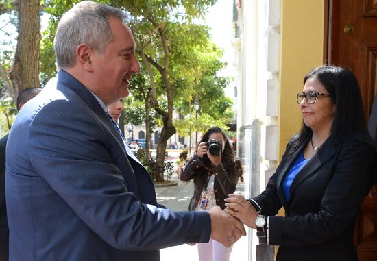Deputy Prime Minister Dmitry Rogozin's visit to Venezuela