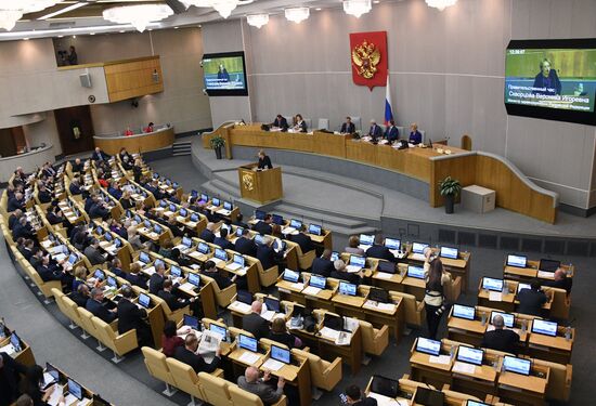 State Duma meeting