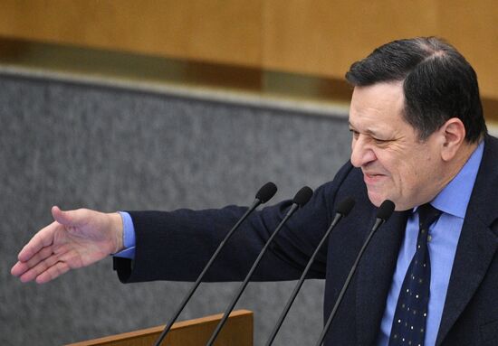 State Duma plenary meeting