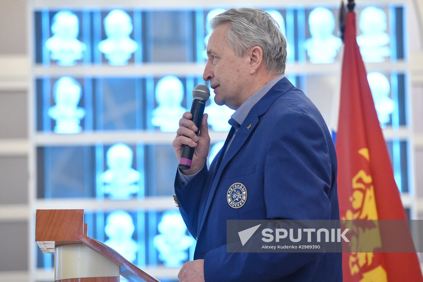 Gala match on 70th anniversary of Russian ice hockey