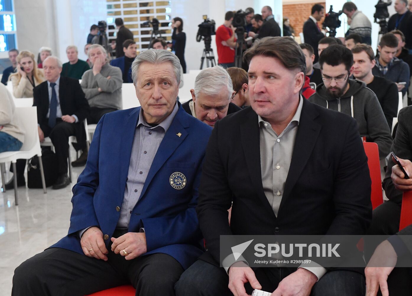 Moscow gala match marks 70th anniversary of Russian ice hockey