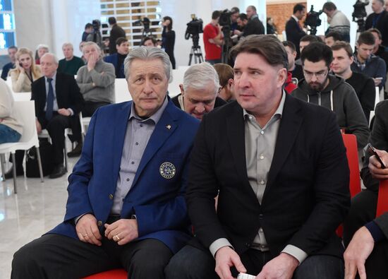Moscow gala match marks 70th anniversary of Russian ice hockey