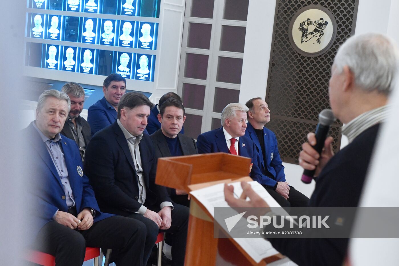 Moscow gala match marks 70th anniversary of Russian ice hockey