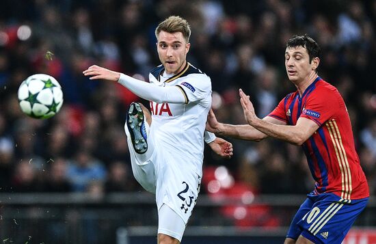 UEFA Champions League. Tottenham vs. CSKA