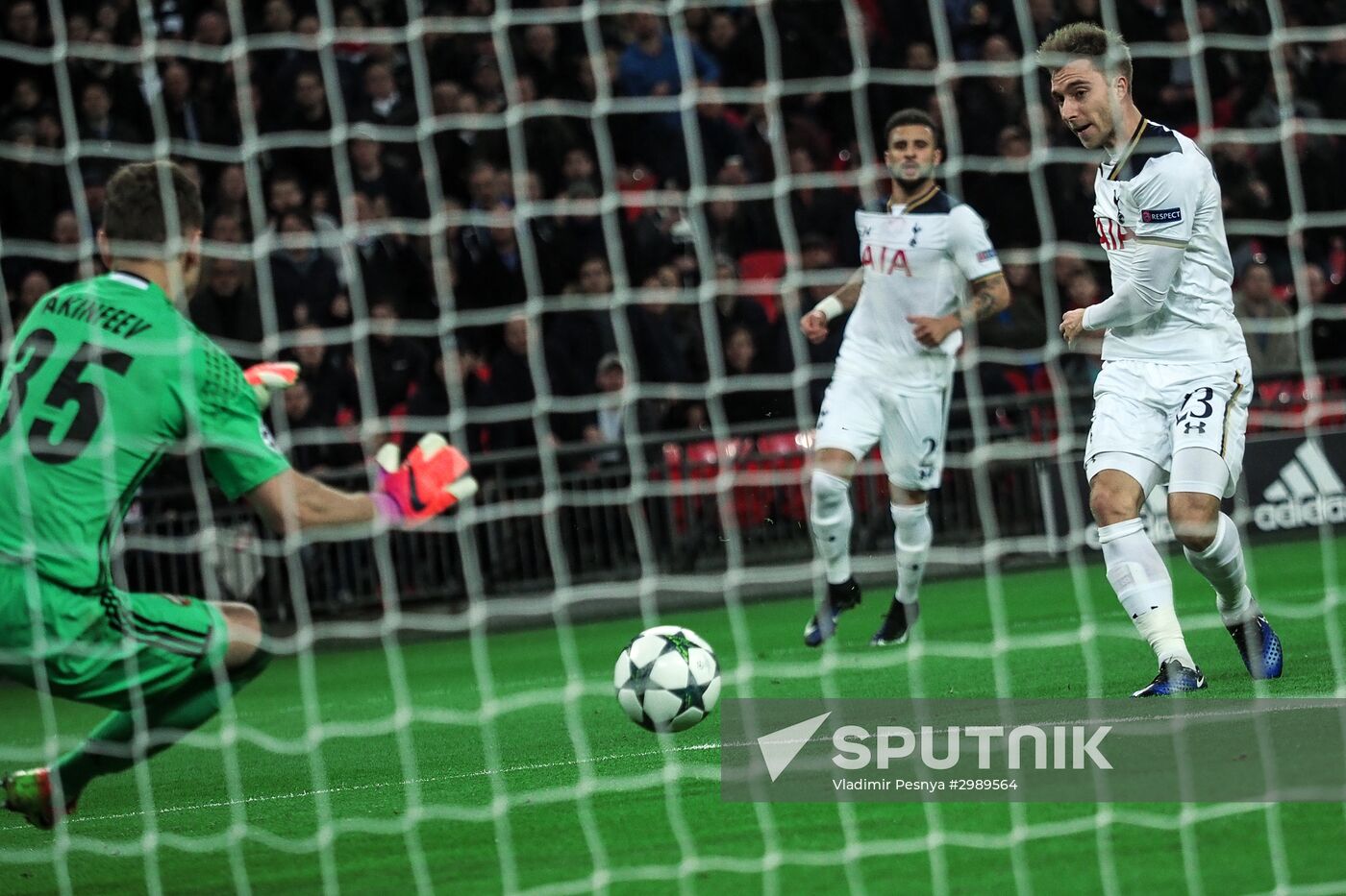 UEFA Champions League. Tottenham vs. CSKA