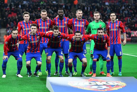 UEFA Champions League. Tottenham vs. CSKA