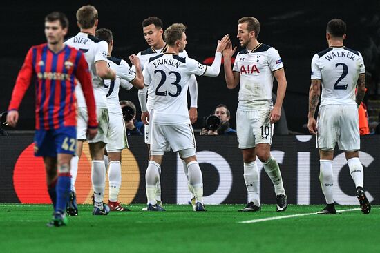 UEFA Champions League. Tottenham vs. CSKA