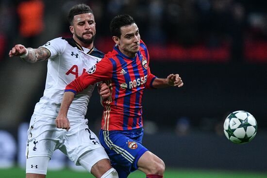 UEFA Champions League. Tottenham vs. CSKA