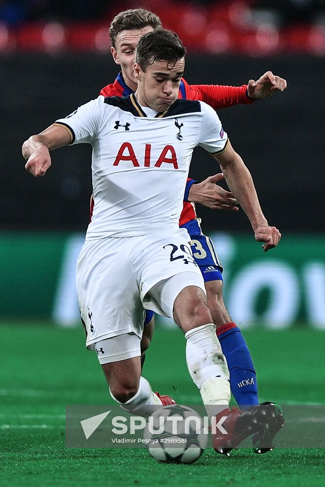 UEFA Champions League. Tottenham vs. CSKA