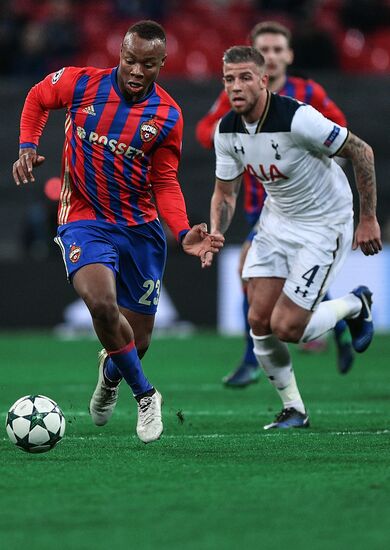 UEFA Champions League. Tottenham vs. CSKA