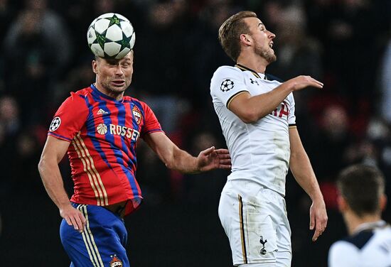 UEFA Champions League. Tottenham vs. CSKA
