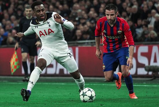 UEFA Champions League. Tottenham vs. CSKA