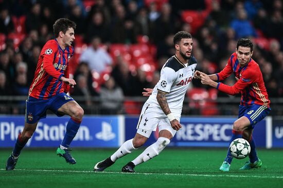 UEFA Champions League. Tottenham vs. CSKA